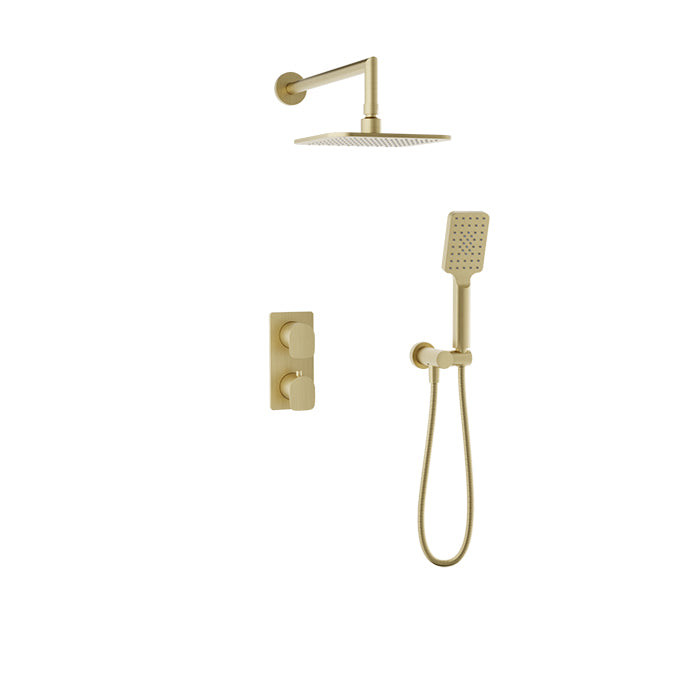 Baril Petite Complete Thermostatic Pressure Balanced Shower Kit - Non-Shared Ports by Baril