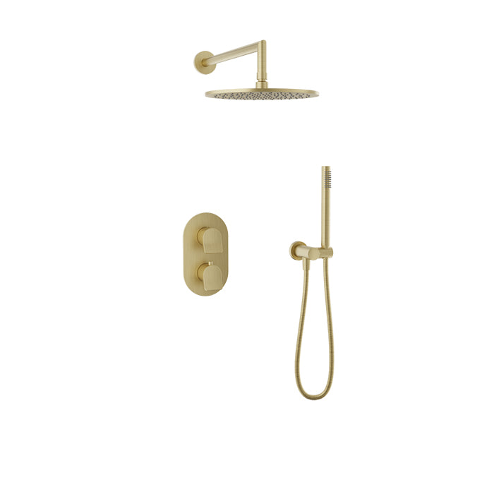 Baril Profile Complete Thermostatic Pressure Balanced Shower Kit - Non-Shared Ports