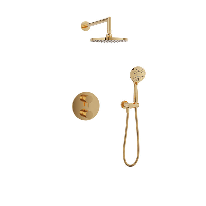 Baril Zip Complete Thermostatic Pressure Balanced Shower Kit by Baril