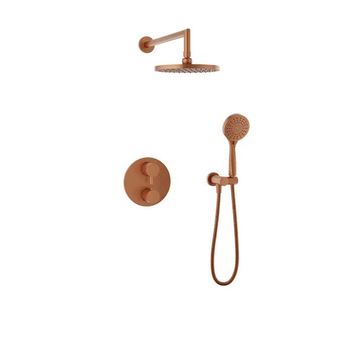 Baril Zip Complete Thermostatic Pressure Balanced Shower Kit - Non-Shared Ports by Baril