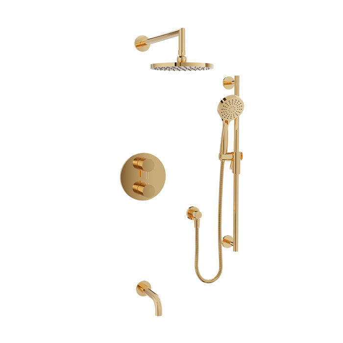 Baril Zip Complete Thermostatic Pressure Balanced Shower Kit by Baril