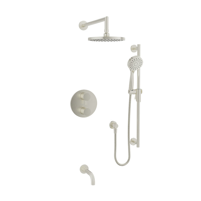 Baril Zip Complete Thermostatic Pressure Balanced Shower Kit by Baril
