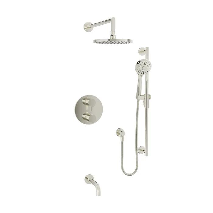 Baril Zip Complete Thermostatic Pressure Balanced Shower Kit - Non-Shared Ports by Baril