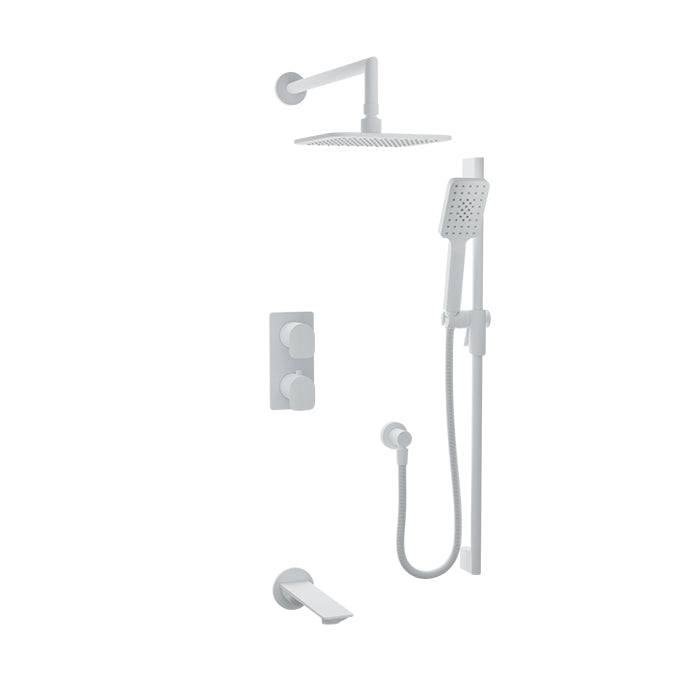 Baril Petite Complete Thermostatic Pressure Balanced Shower Kit by Baril