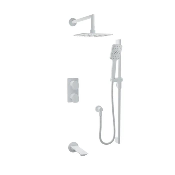 Baril Petite Complete Thermostatic Pressure Balanced Shower Kit - Non-Shared Ports by Baril