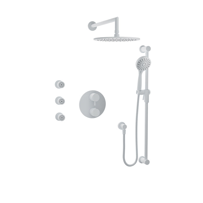 Baril Zip Complete Thermostatic Pressure Balanced Shower Kit by Baril