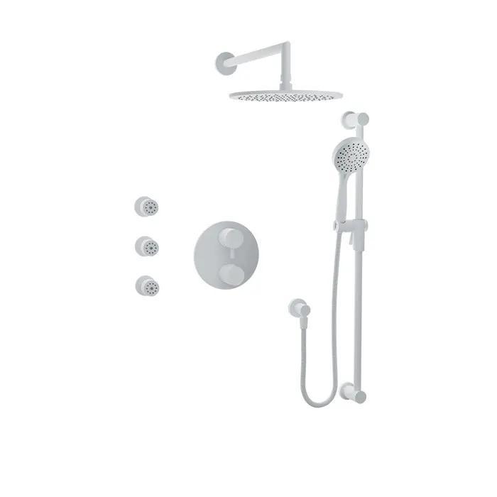 Baril Zip Complete Thermostatic Pressure Balanced Shower Kit by Baril