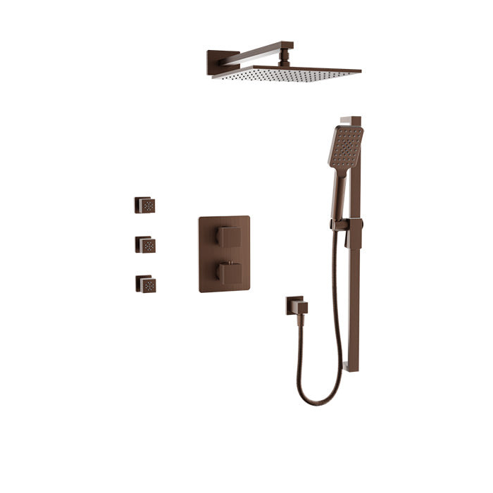 Baril Rec Complete Thermostatic Pressure Balanced Shower Kit