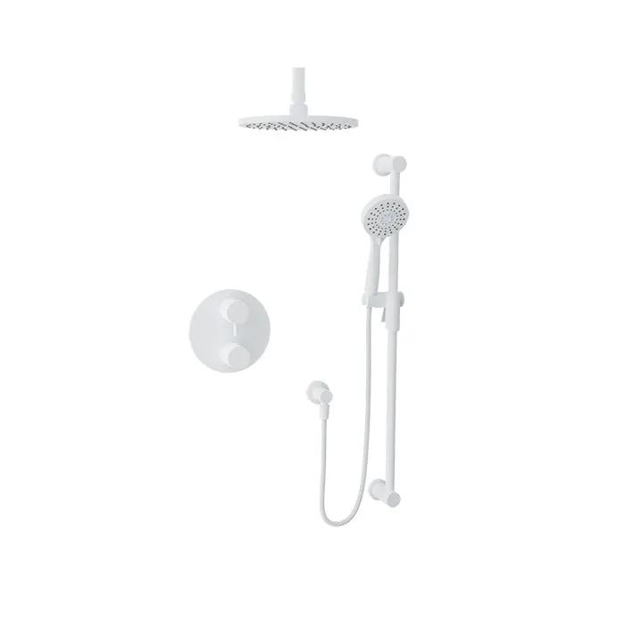 Baril Zip Complete Thermostatic Pressure Balanced Shower Kit by Baril