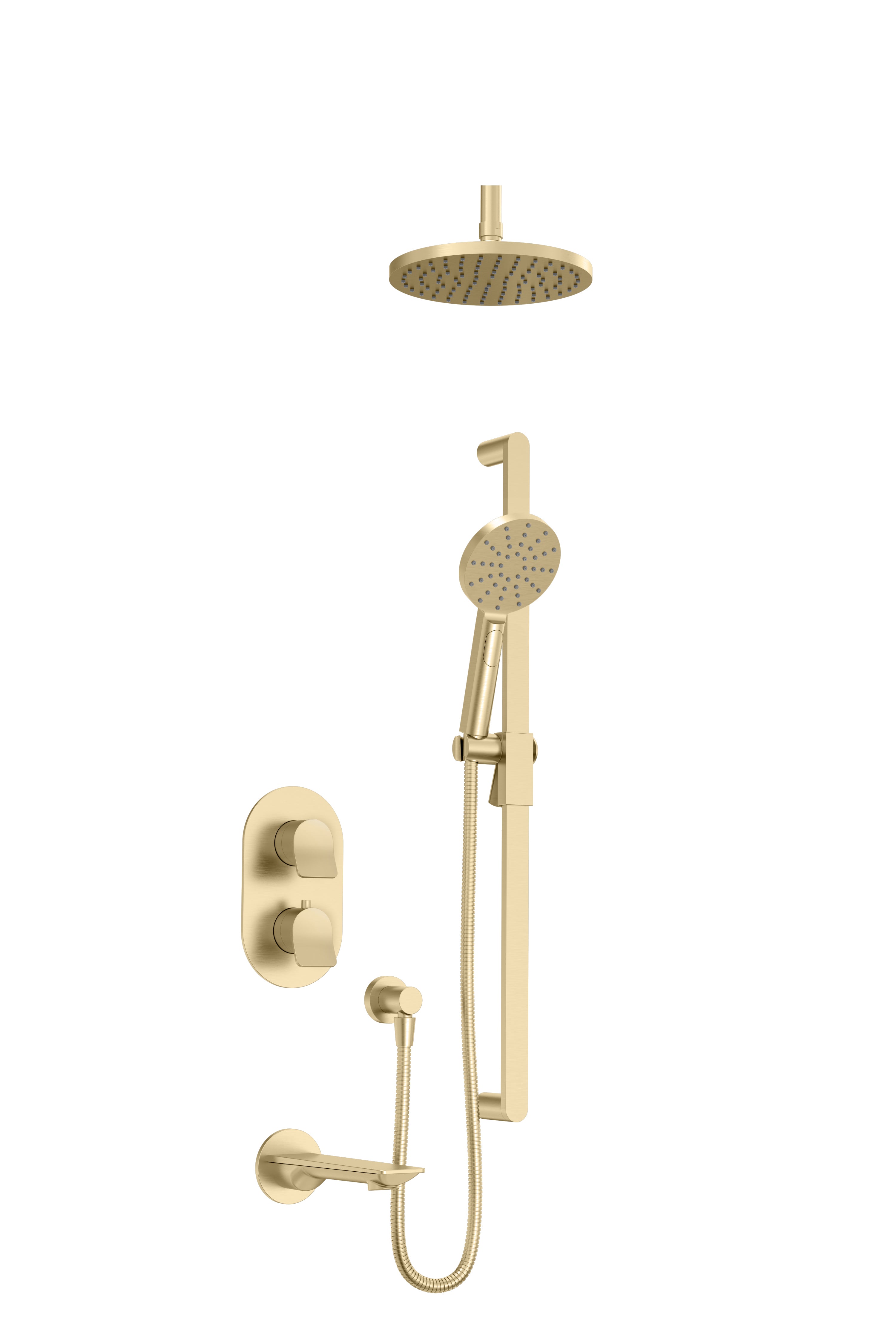 Baril Profile Complete Thermostatic Pressure Balanced Shower Kit