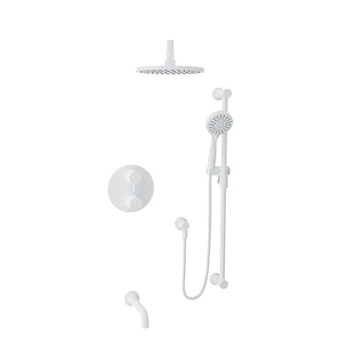Baril Zip Complete Thermostatic Pressure Balanced Shower Kit by Baril