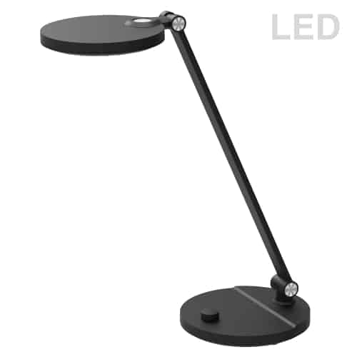 matte black table lamp