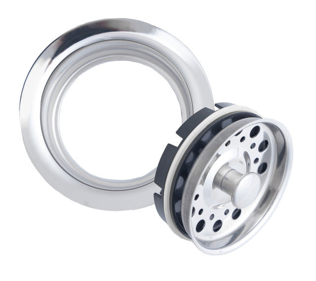 silver disposer flange