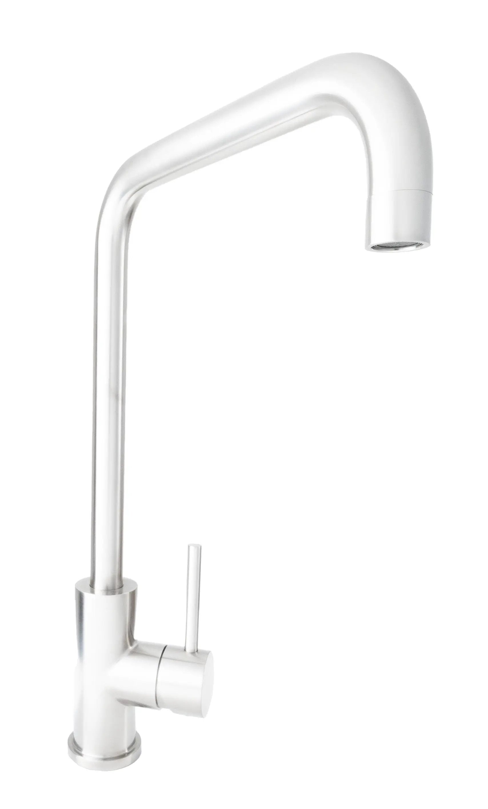 silver kitchen faucet
