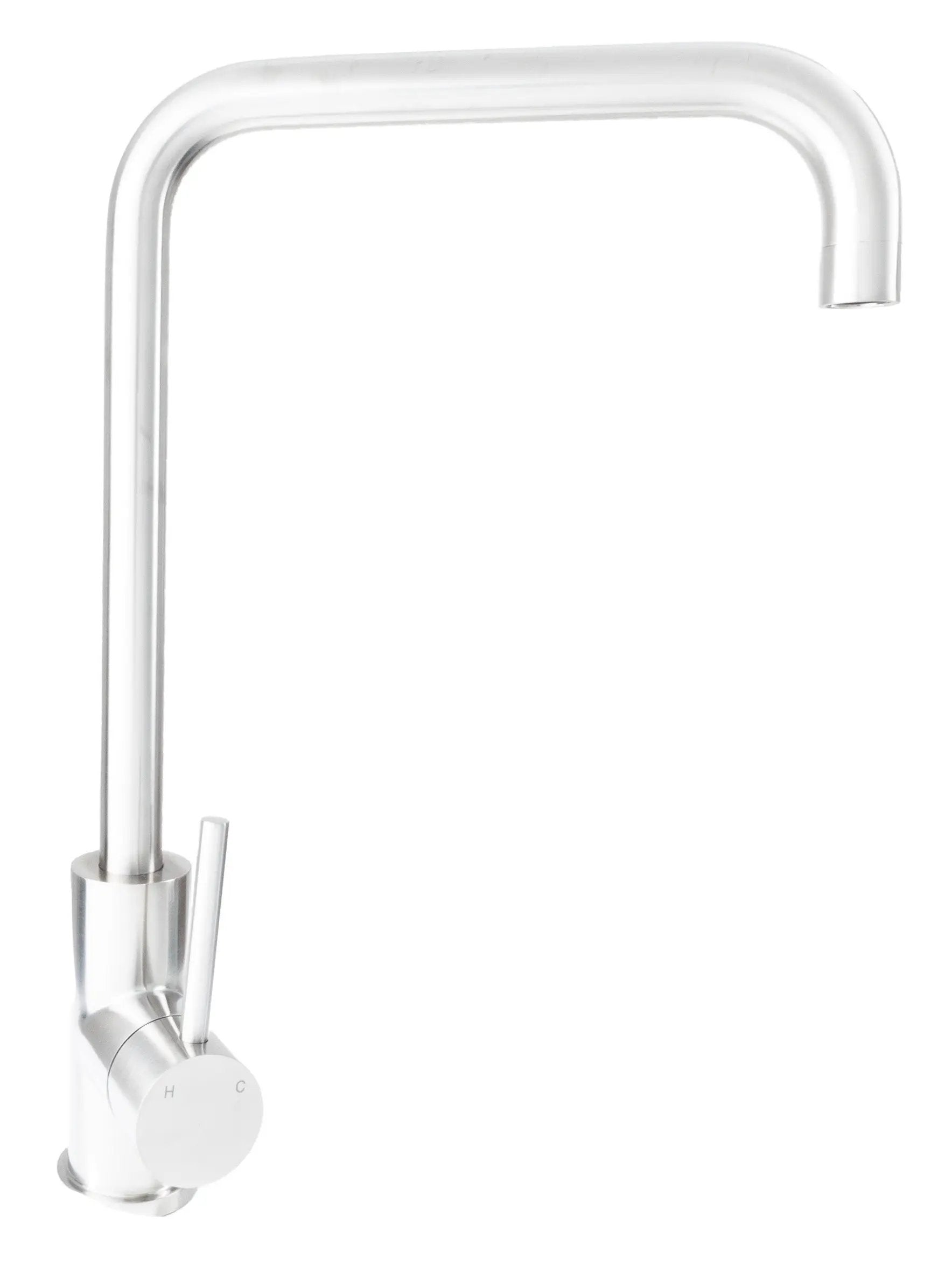silver kitchen faucet