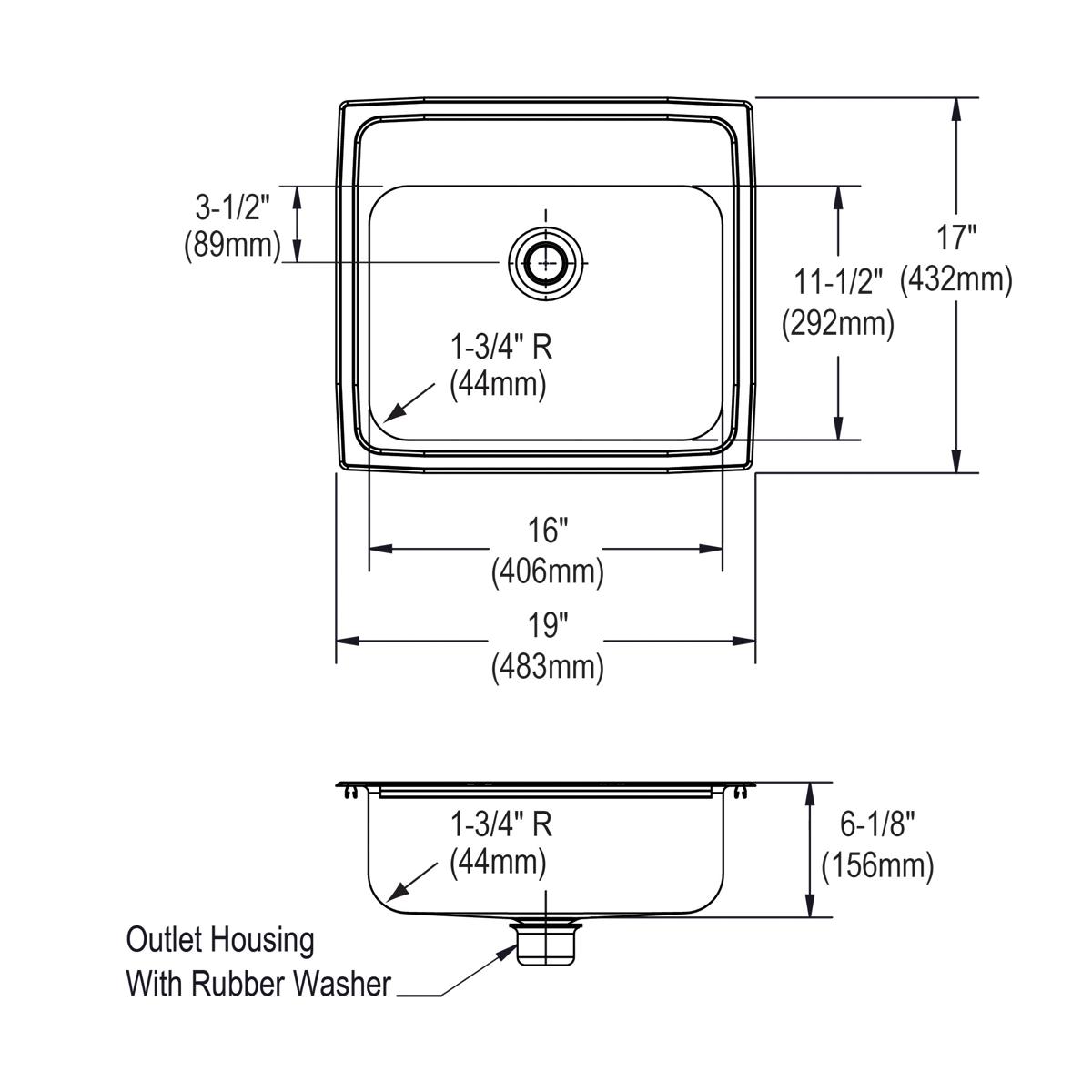 brushed satin bathroom sink