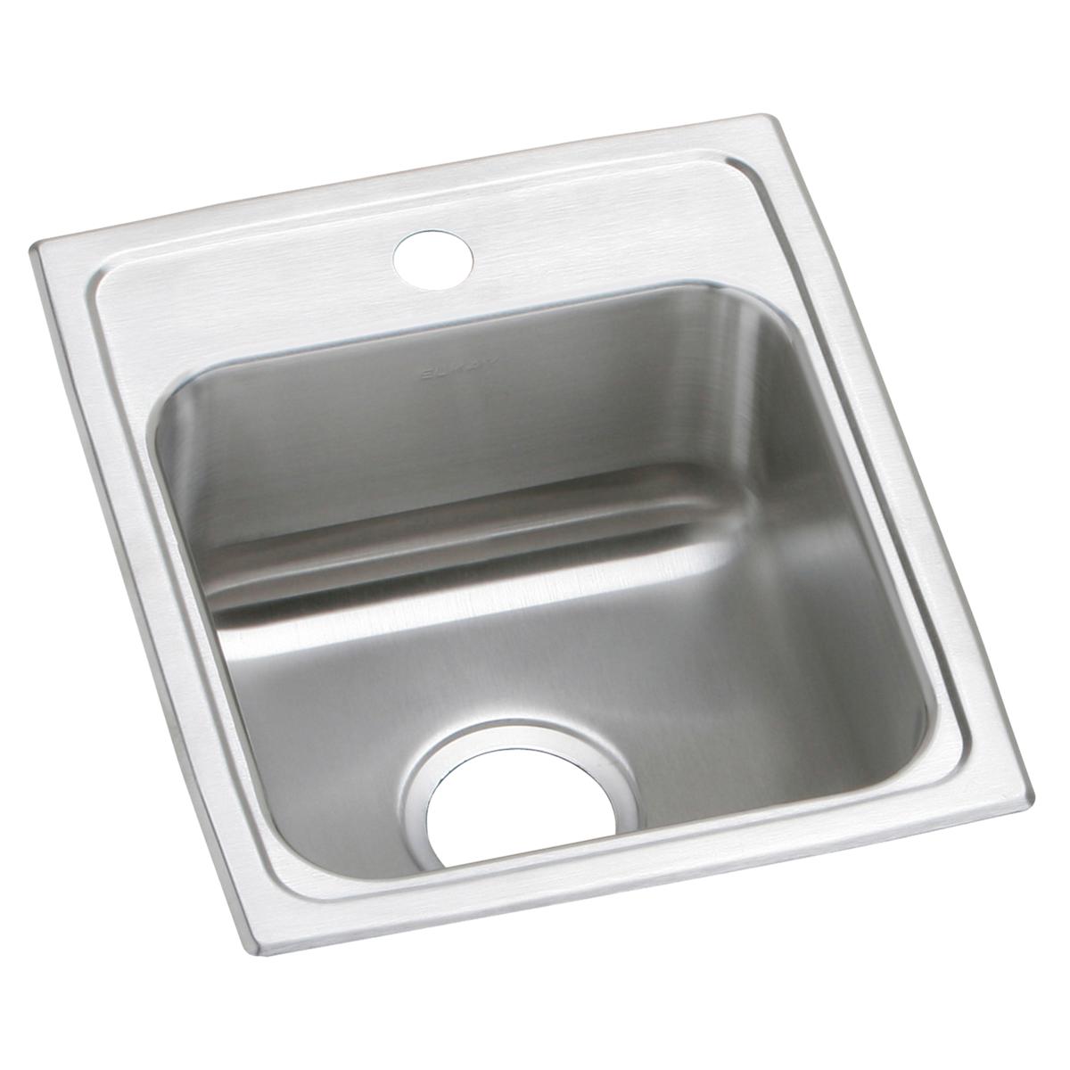 Elkay Celebrity 15" x 17-1/2" x 7-1/8" Single Bowl Drop-in Bar Sink