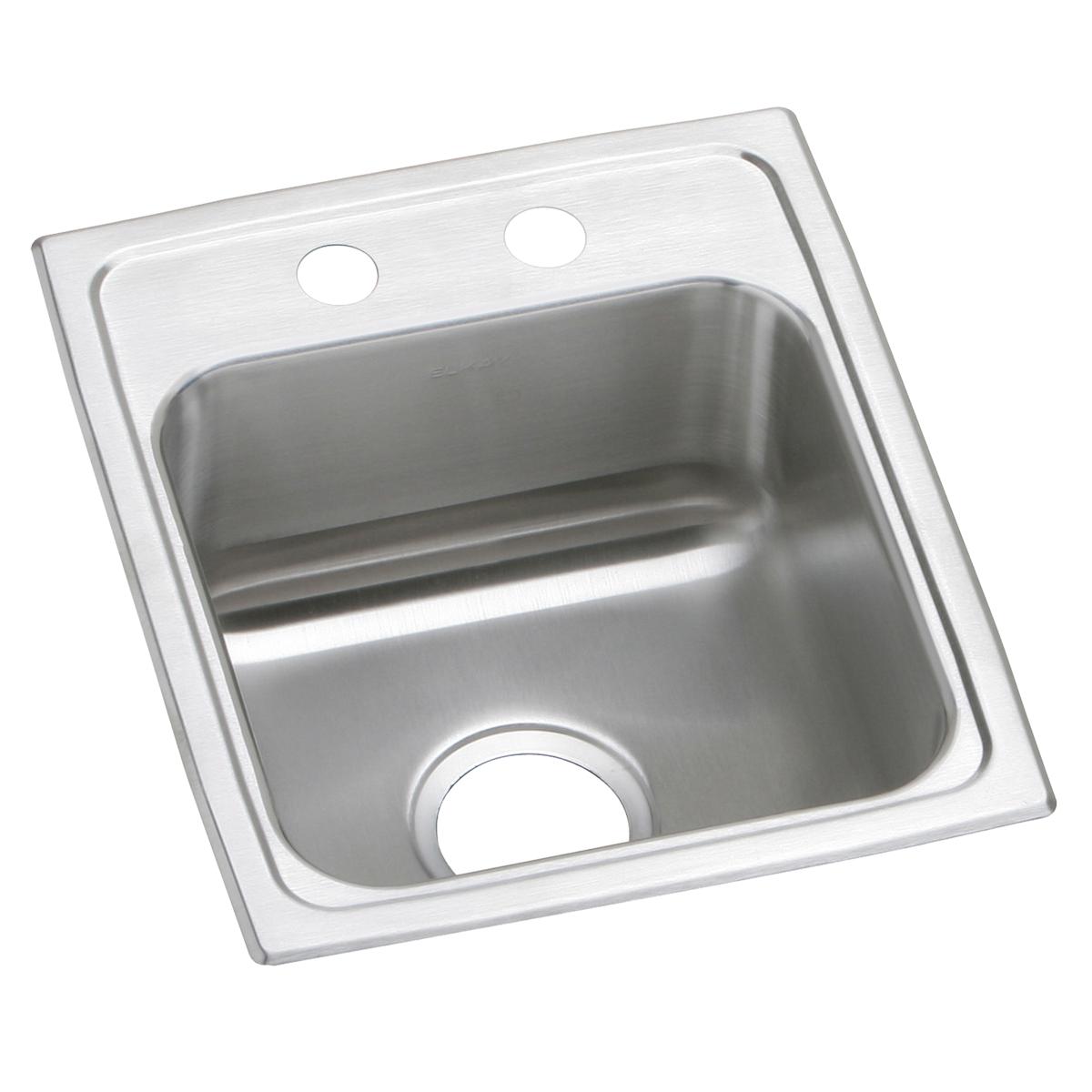 Elkay Celebrity 15" x 17-1/2" x 7-1/8" Single Bowl Drop-in Bar Sink