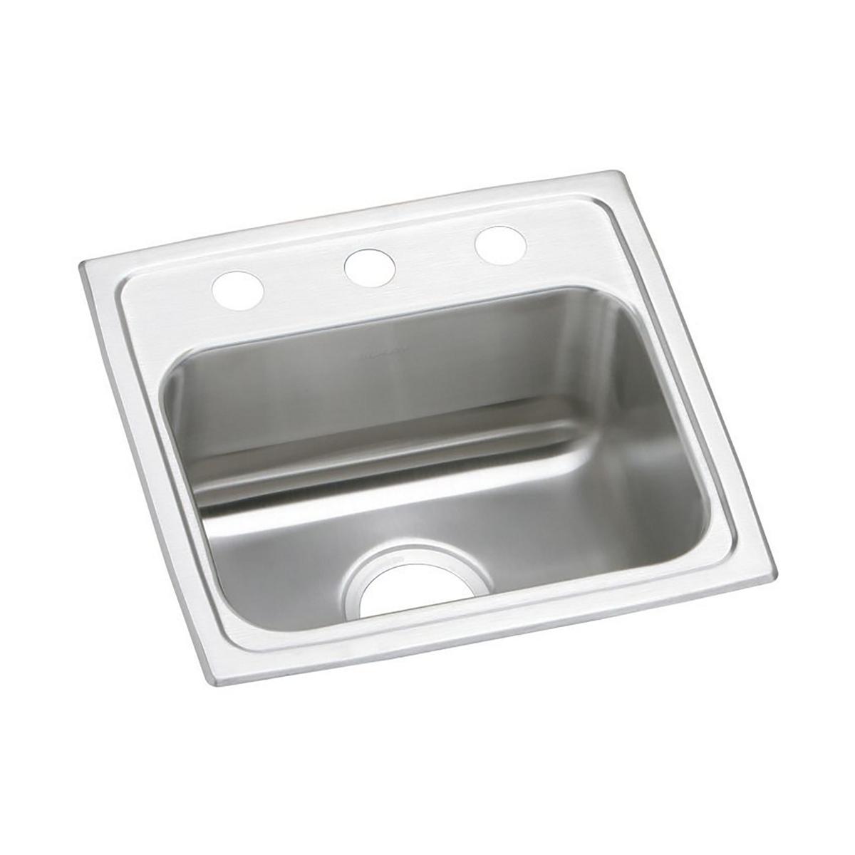 Elkay Celebrity 17" x 16" x 7-1/8" Single Bowl Drop-in Sink