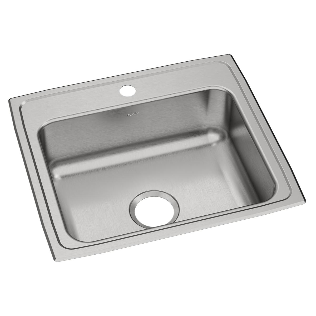 Elkay Celebrity 22" x 19-1/2" x 7-1/8" Single Bowl Drop-in Sink