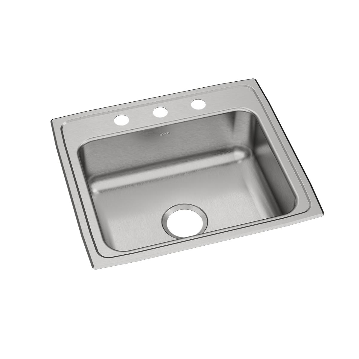 Elkay Celebrity 22" x 19-1/2" x 7-1/8" Single Bowl Drop-in Sink