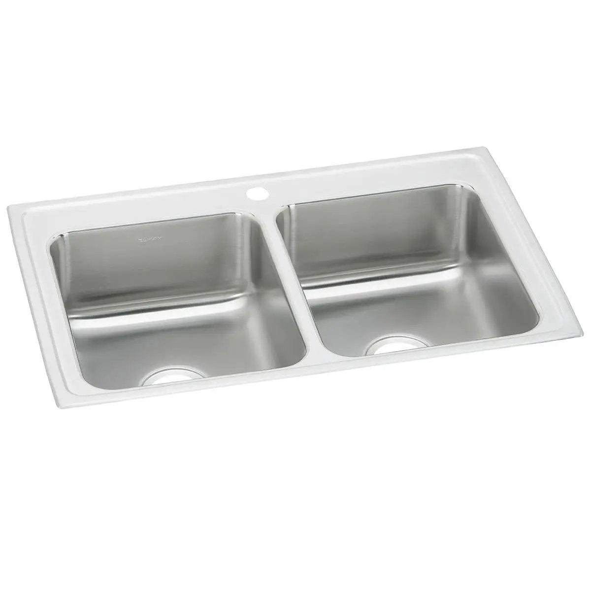 Elkay Celebrity 33" x 22" x 7-1/2" Equal Double Bowl Drop-in Sink by Elkay