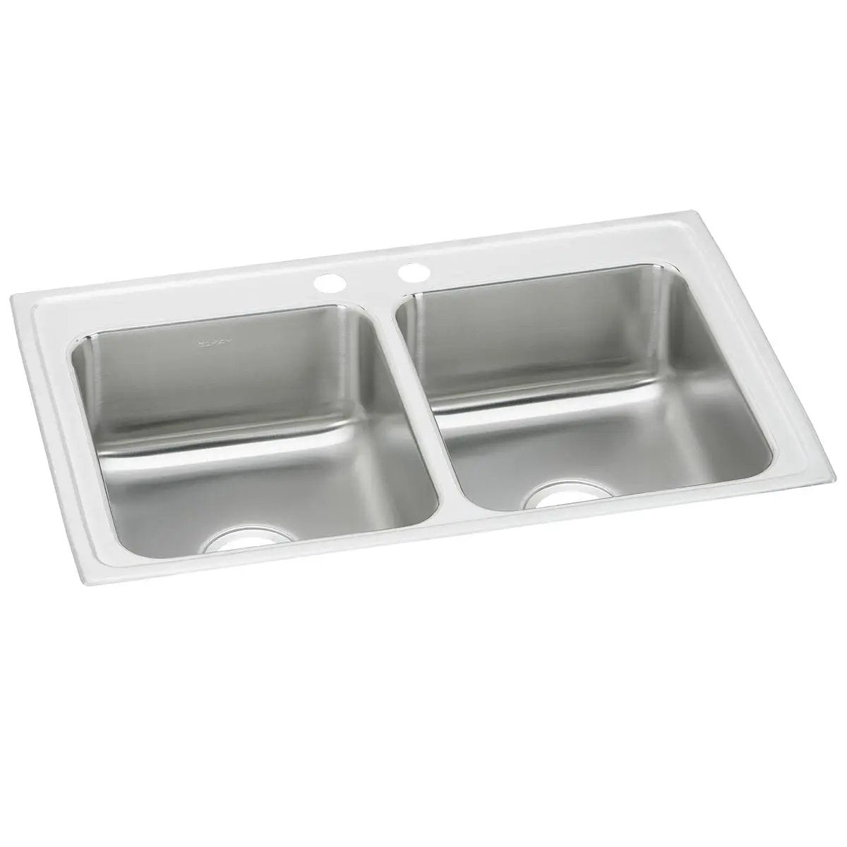 Elkay Celebrity 33" x 22" x 7-1/2" Equal Double Bowl Drop-in Sink by Elkay