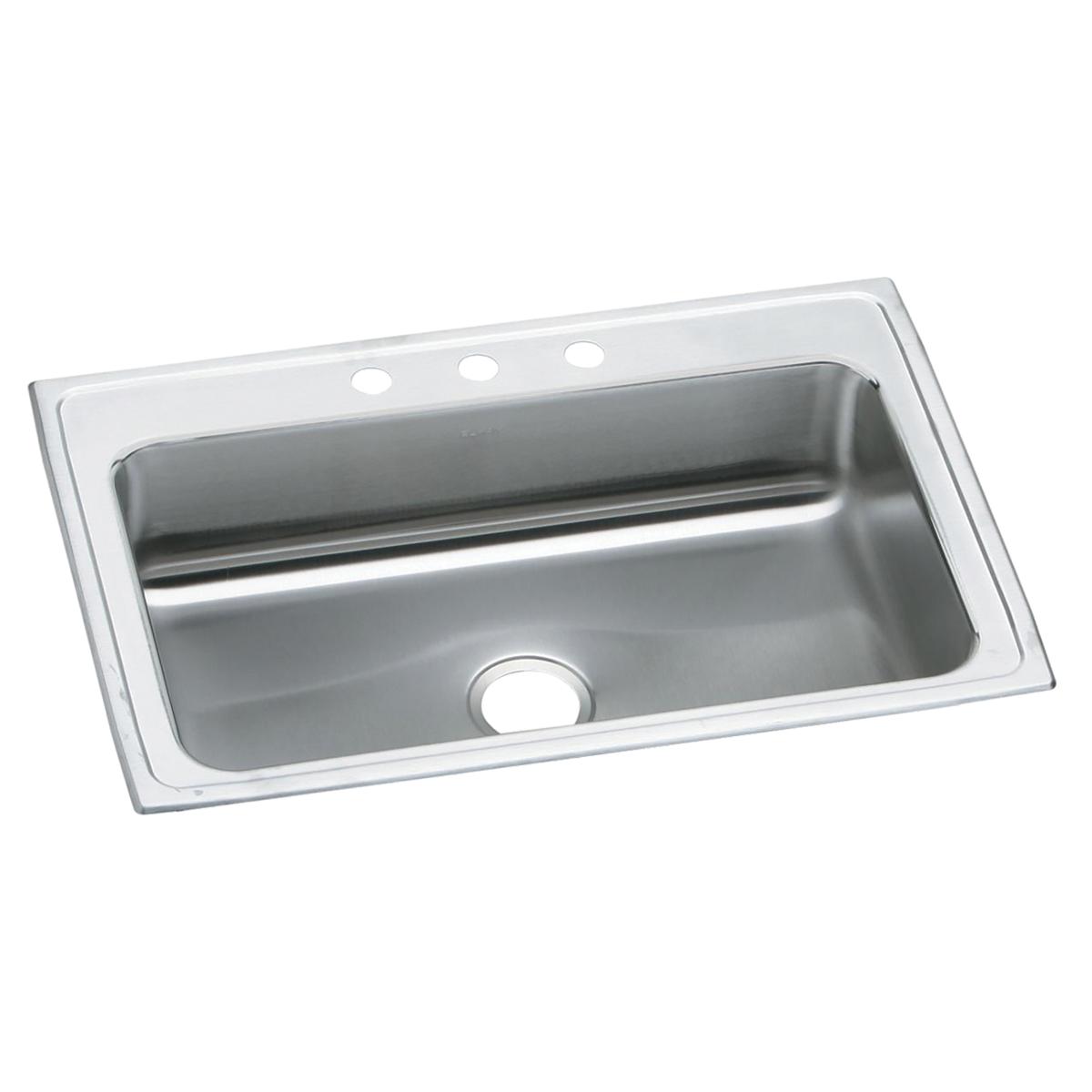 Elkay Celebrity 33" x 22" x 7-1/4" Single Bowl Drop-in Sink