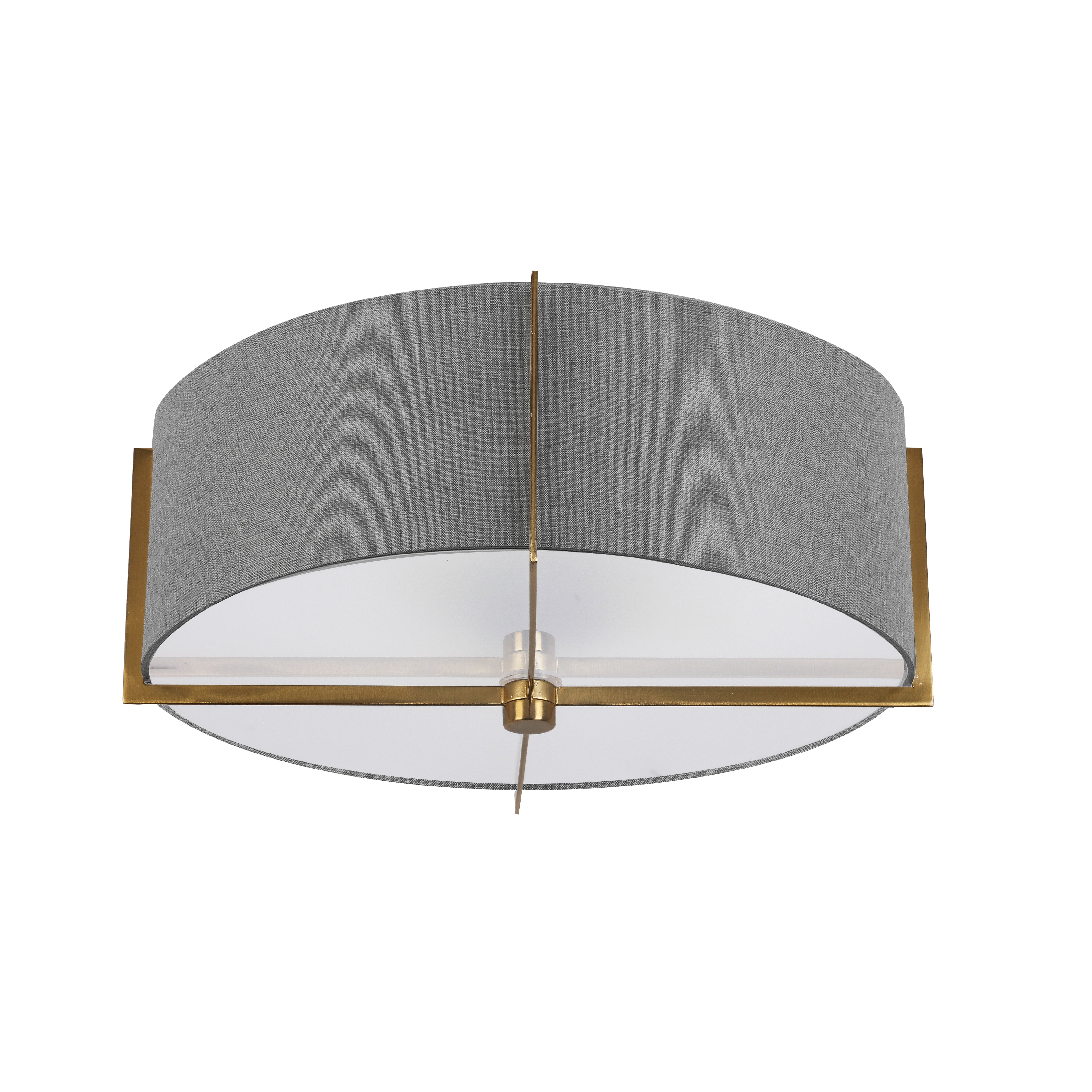 Dainolite 3 Light Incandescent Semi Flush Mount