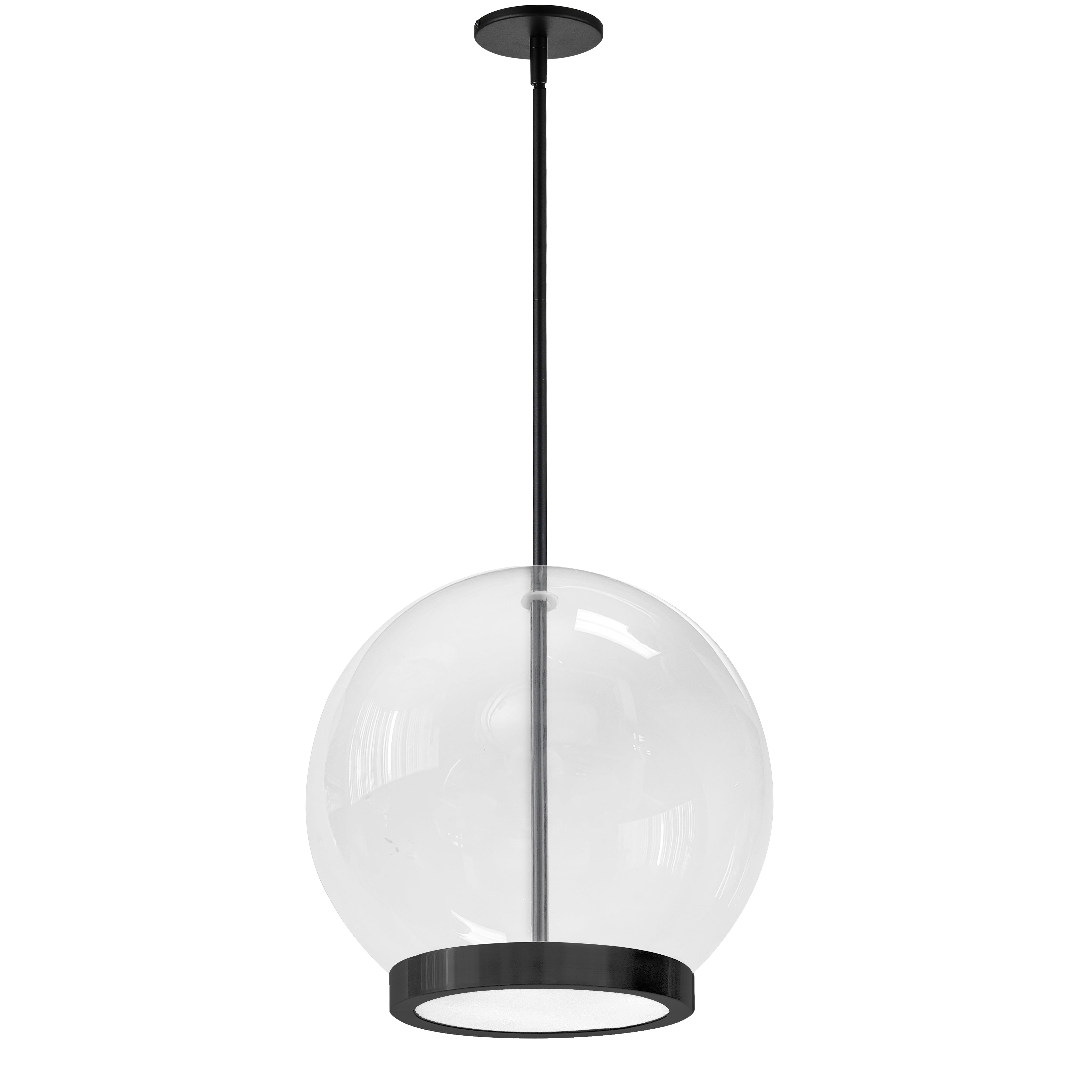 Dainolite 15W Pendant with Clear Glass
