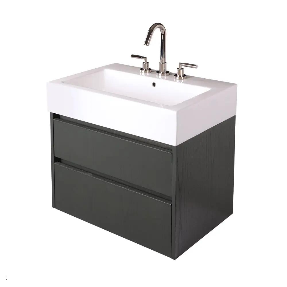 Lacava Pronto 28" Wall-Mount Under-Counter Vanity by Lacava