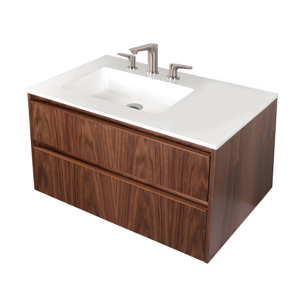 Lacava Pronto 36" Wall-Mount Under-Counter Vanity
