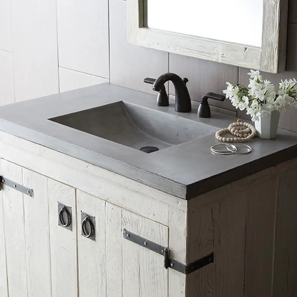 ash bathroom sink