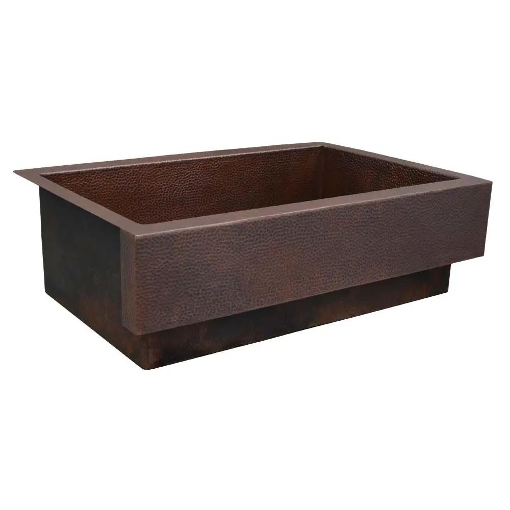 antique copper kitchen sink