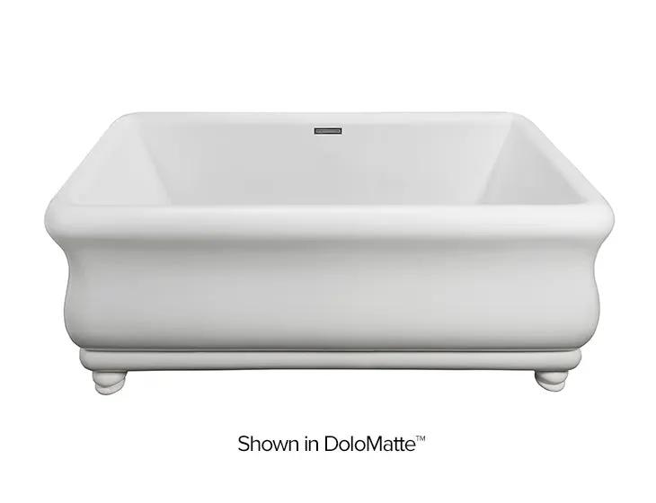 white bathtub