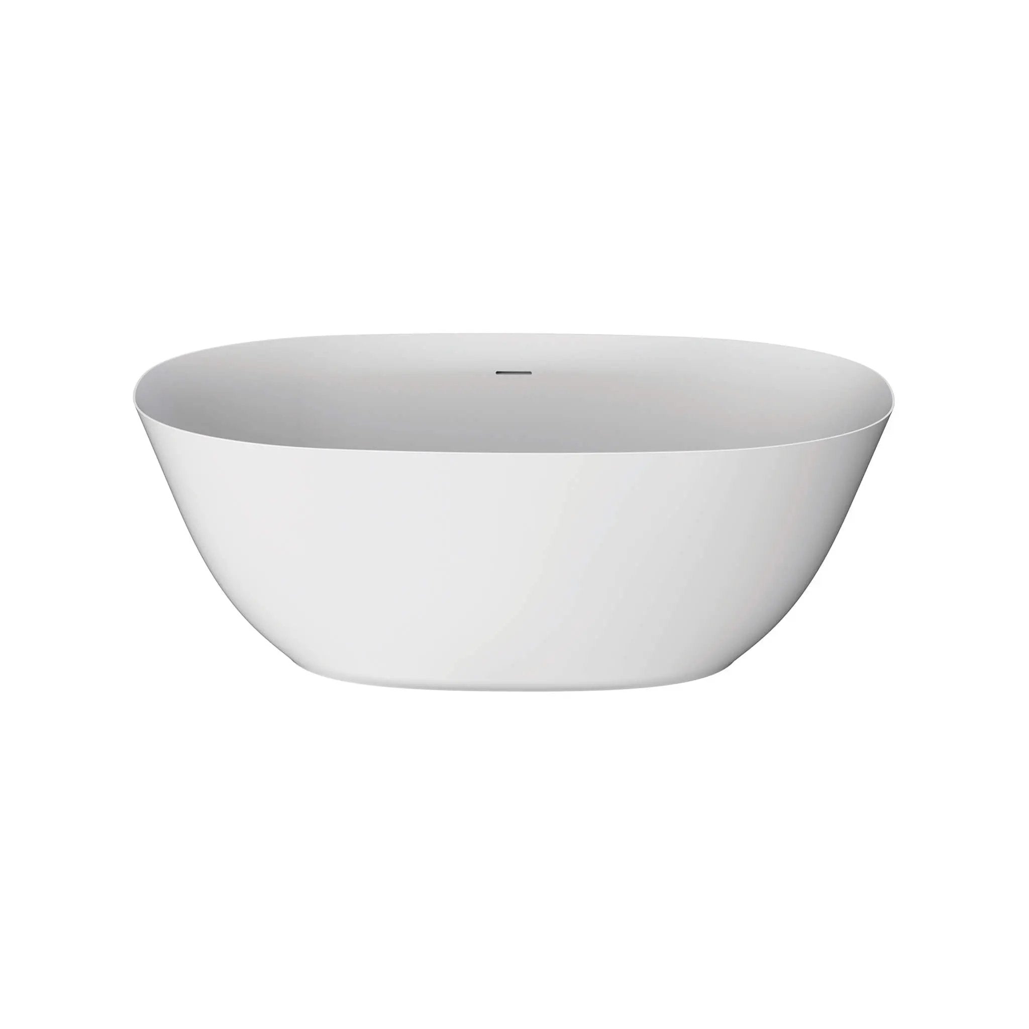 white matte bathtub