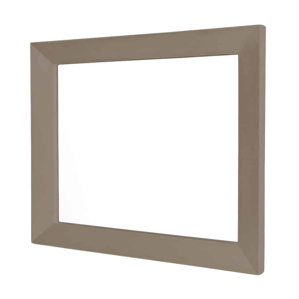 Native Trails Portola 33.5" Rectangle concrete mirror with tapered frame