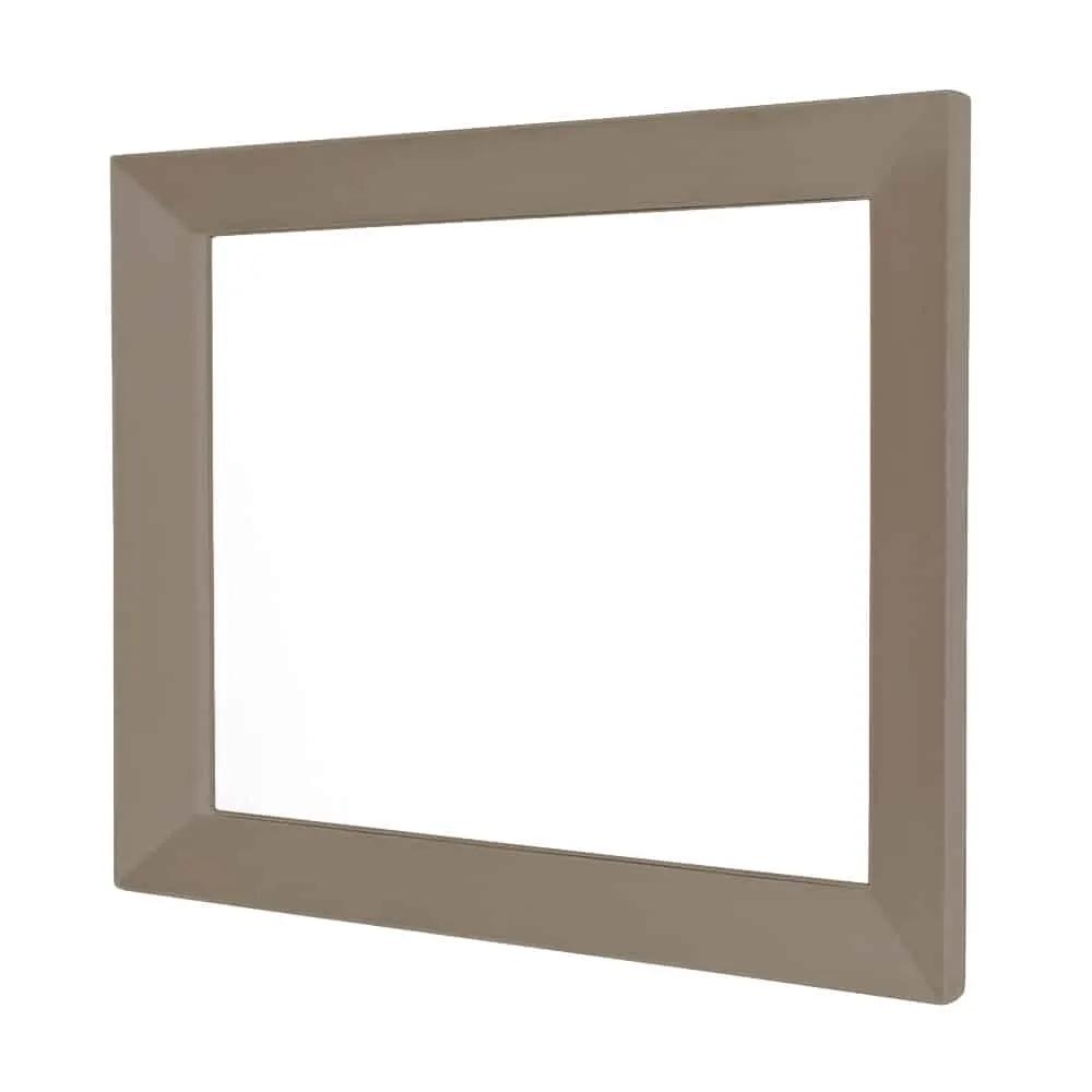 Native Trails Portola 33.5" Rectangle concrete mirror with tapered frame by Native Trails