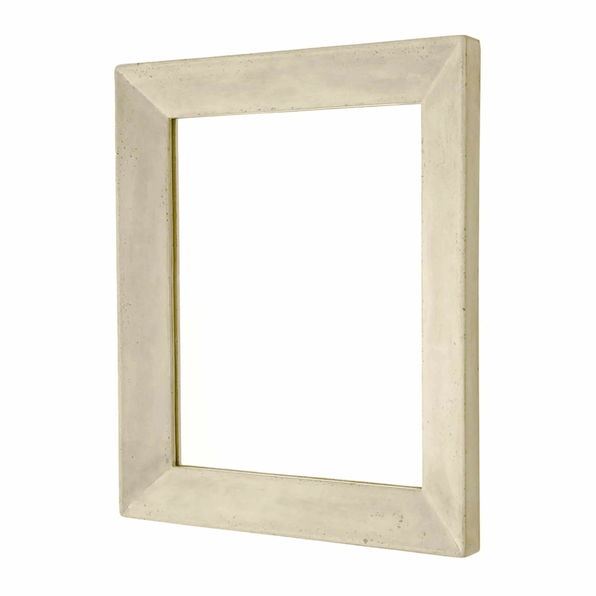 Native Trails Portola 26" Rectangle concrete mirror with tapered frame by Native Trails