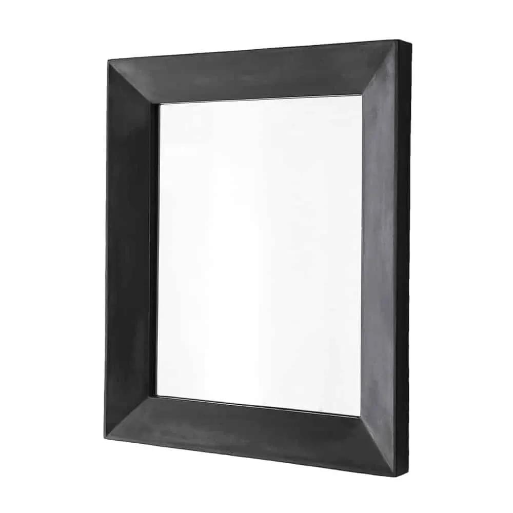 Native Trails Portola 26" Rectangle concrete mirror with tapered frame by Native Trails