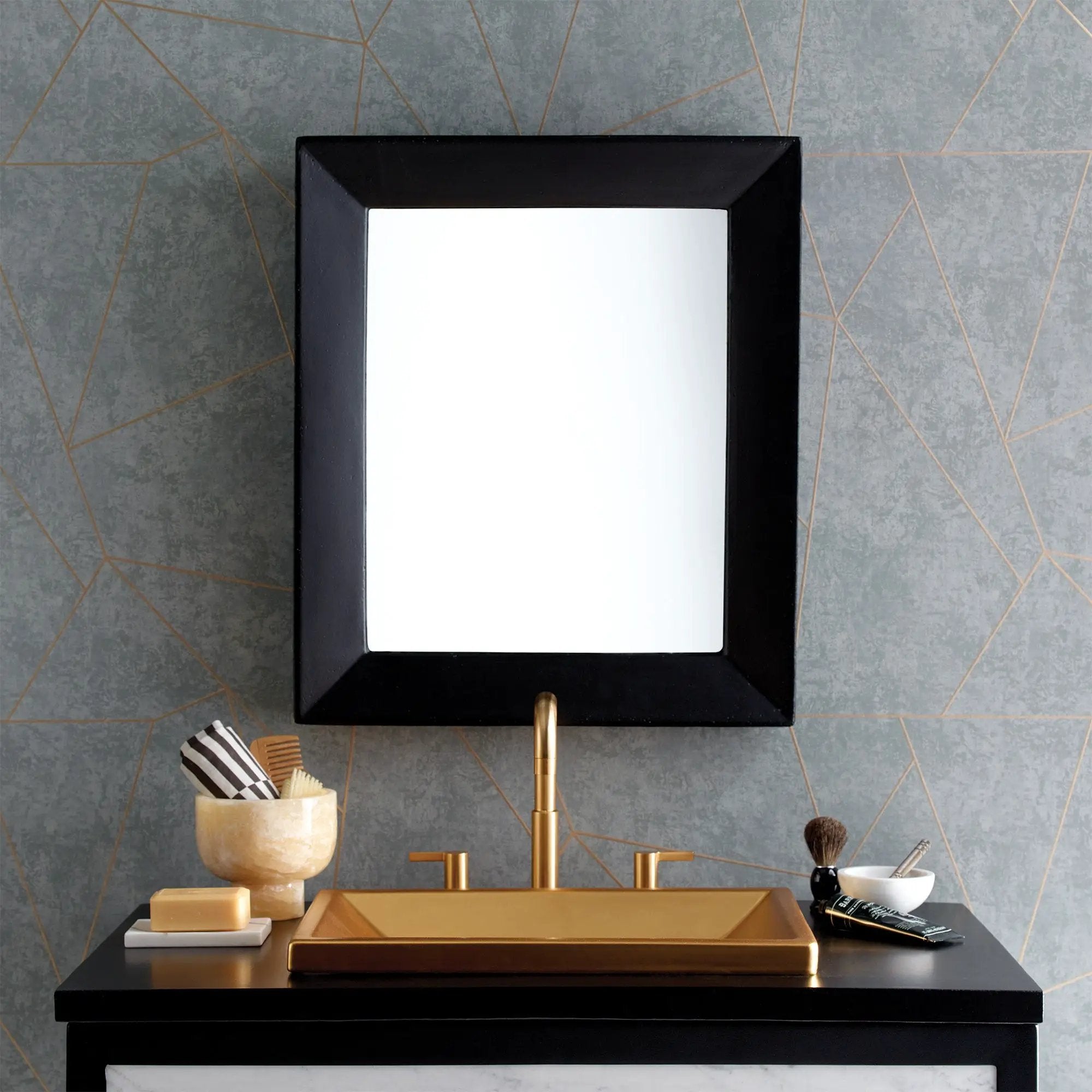 charcoal mirror