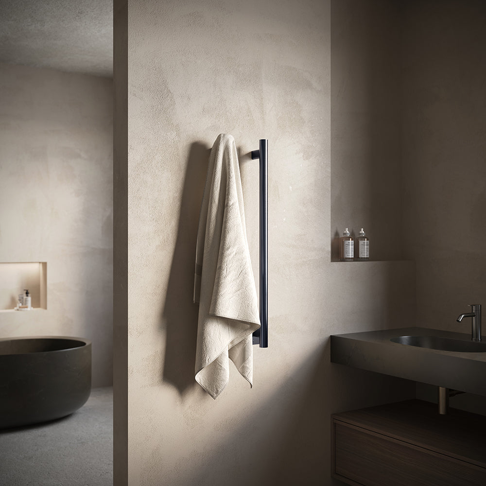 gunmetal towel warmer