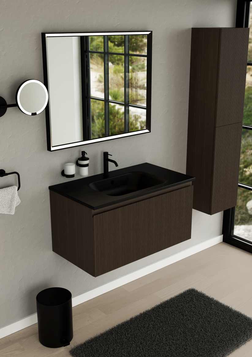 dark oak vanity