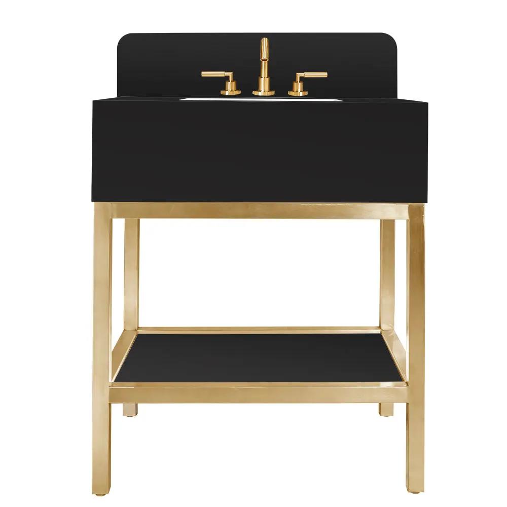 Lacava Quadro 30" Wall-Mount Stainless Steel Console by Lacava