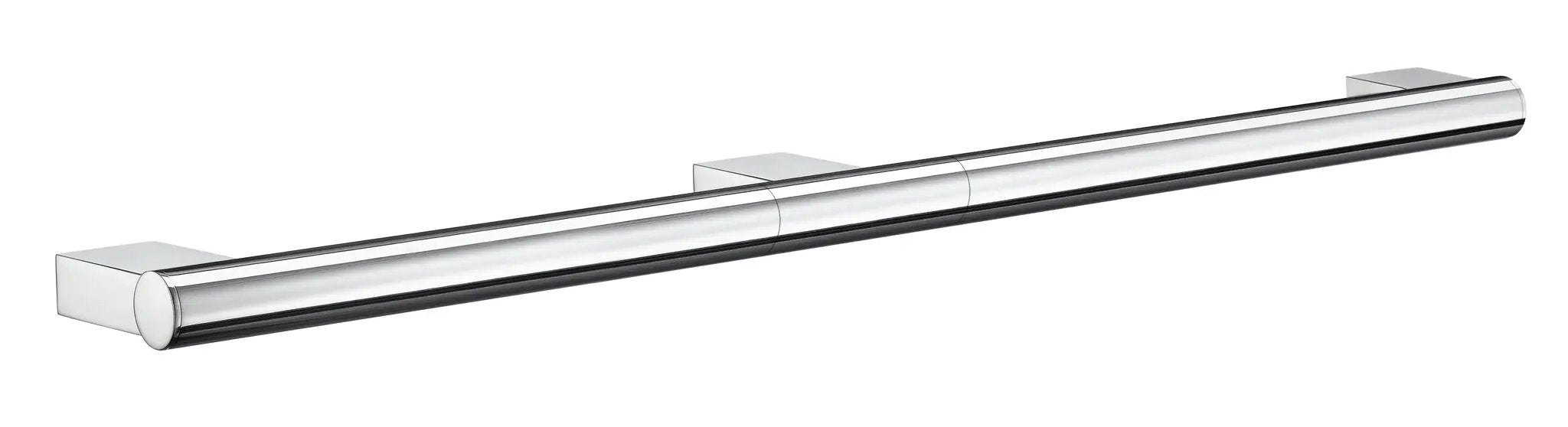 chromed stainless steel grab bar