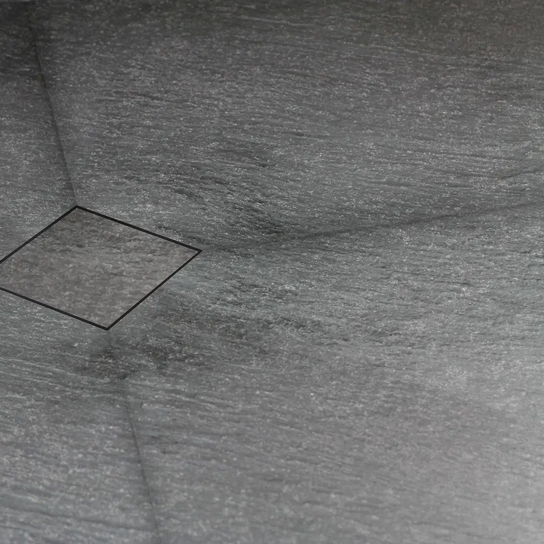 satin square drain