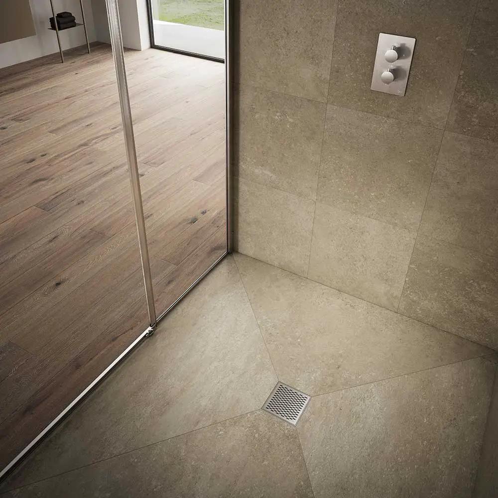 satin center drain