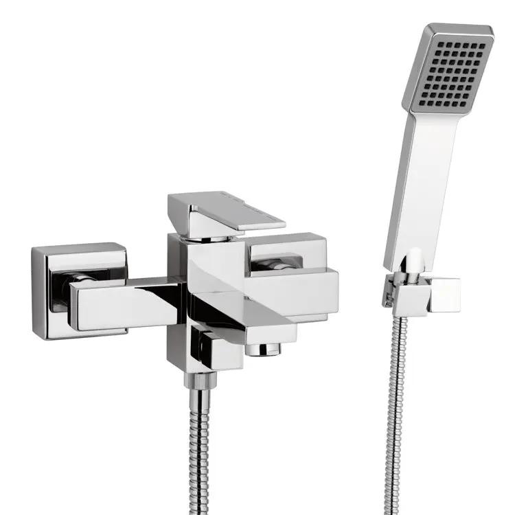 chrome tub filler