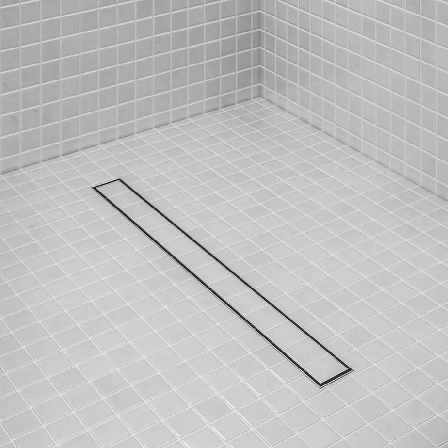 satin linear drain