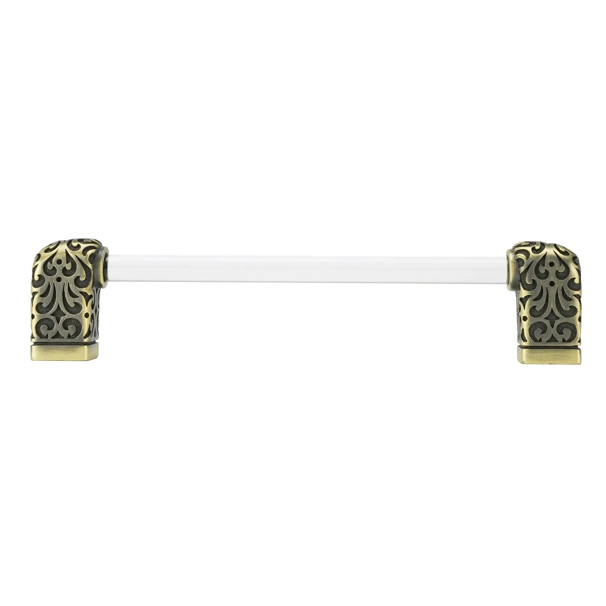 burnish brass pull